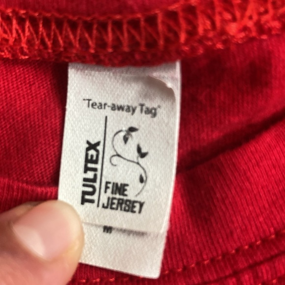 EUC Womens Tee Majestic ‘10 WORLD SERIES American League Champions Texas Rangers - Picture 4 of 8